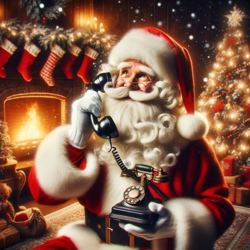 Nikolaus Kontaktbild mit Telefon